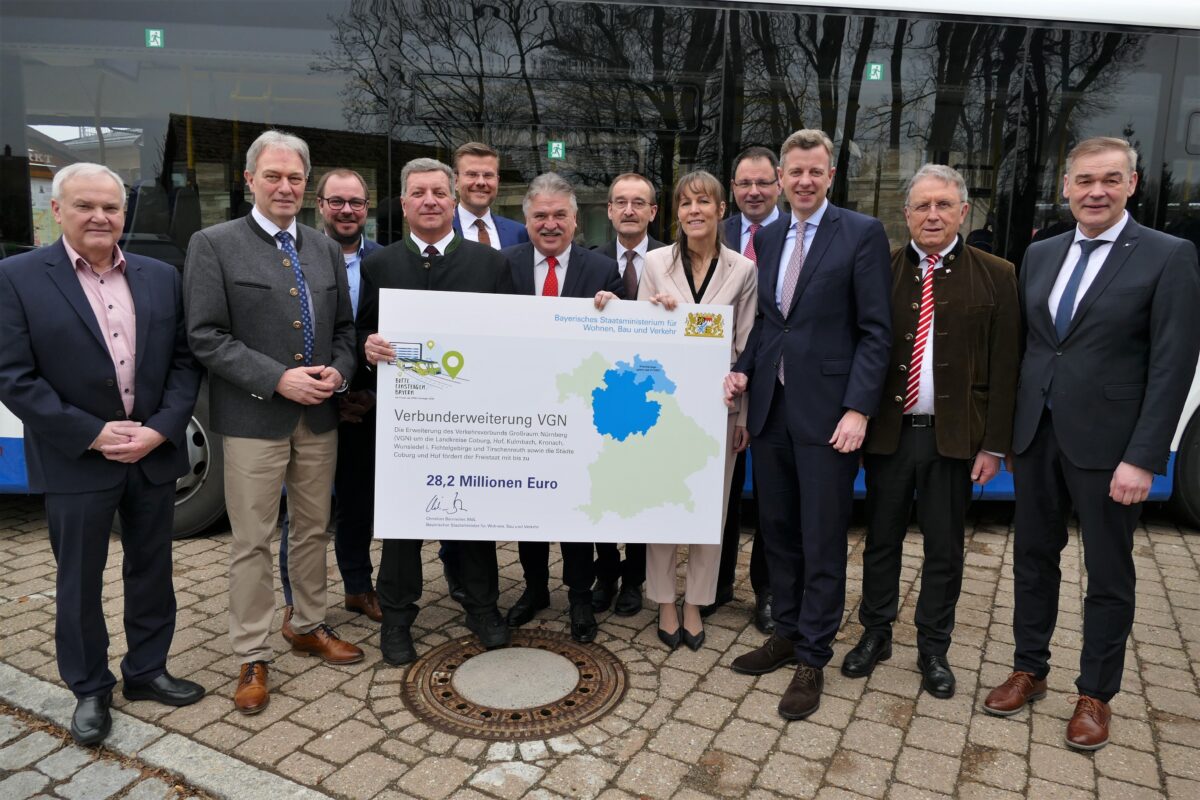 Tirschenreuth Teil des Verkehrsverbunds Nürnberg