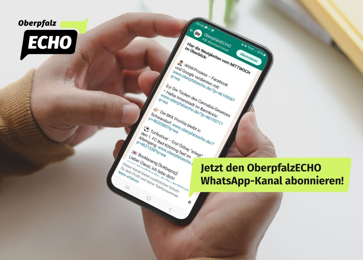 Bleib schnell und kostenlos auf dem Laufenden – mit unserem WhatsApp-Kanal