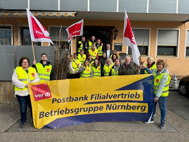 Warnstreiks bei Postbank in der Oberpfalz