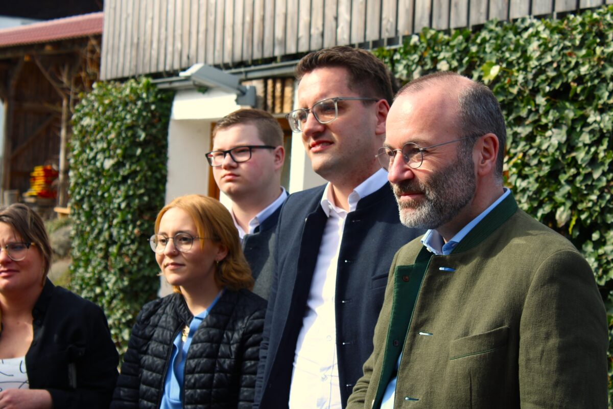 „Europa und Heimat“: Manfred Weber in Krummennaab