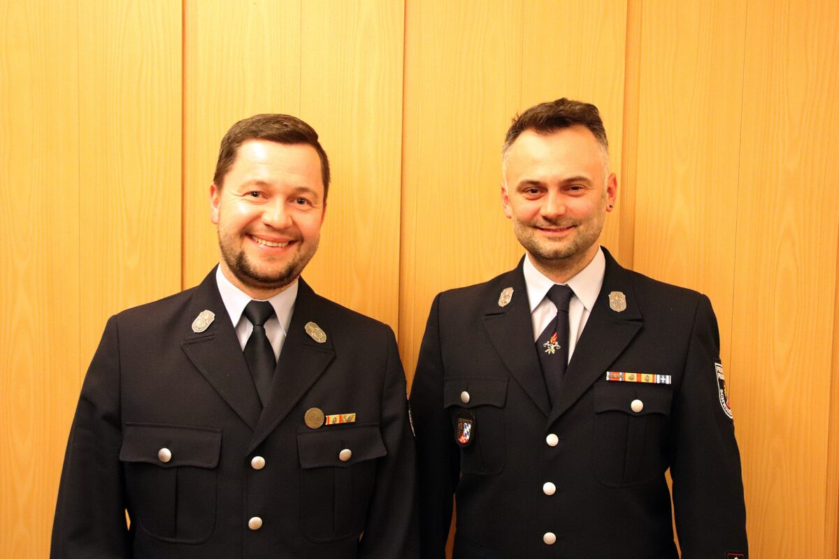 Das Zepter des Vorsitzenden der Feuerwehr wechselt