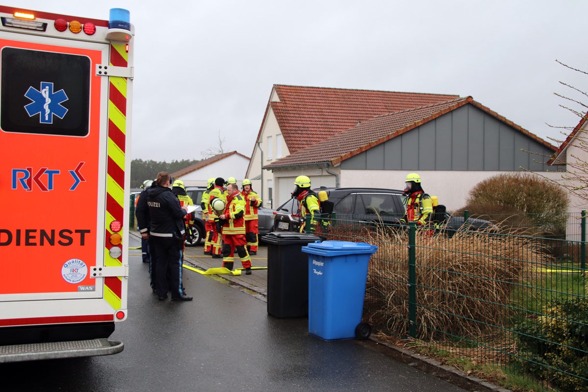 Pfanne fängt Feuer: Vater bringt Kind (2) in Sicherheit