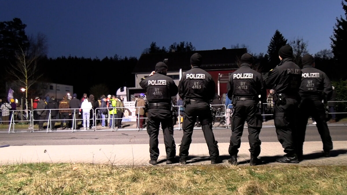 Antifa-Demo in Weiden am Samstag