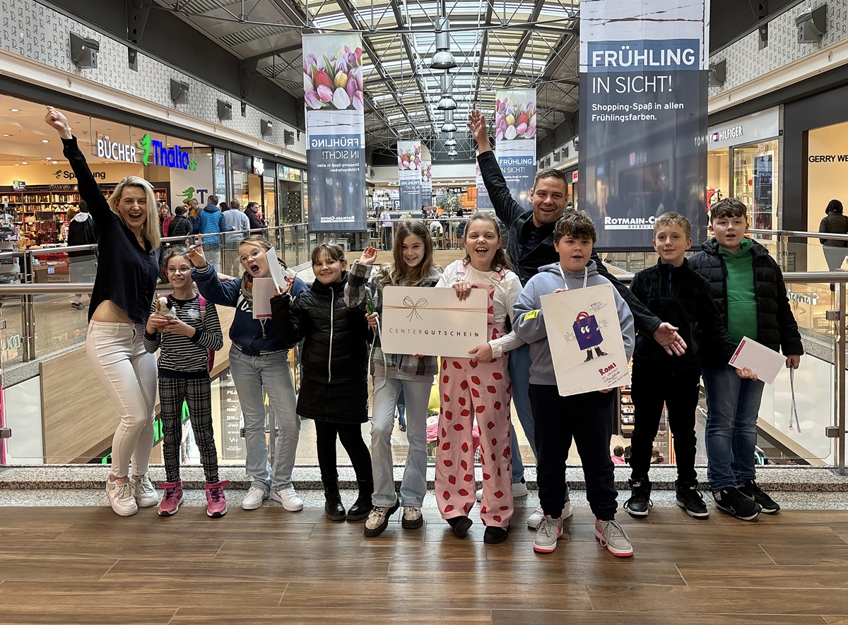 Erfolg für Klasse 3/4: Gewinn beim Maskottchen-Wettbewerb des Rotmaincenters