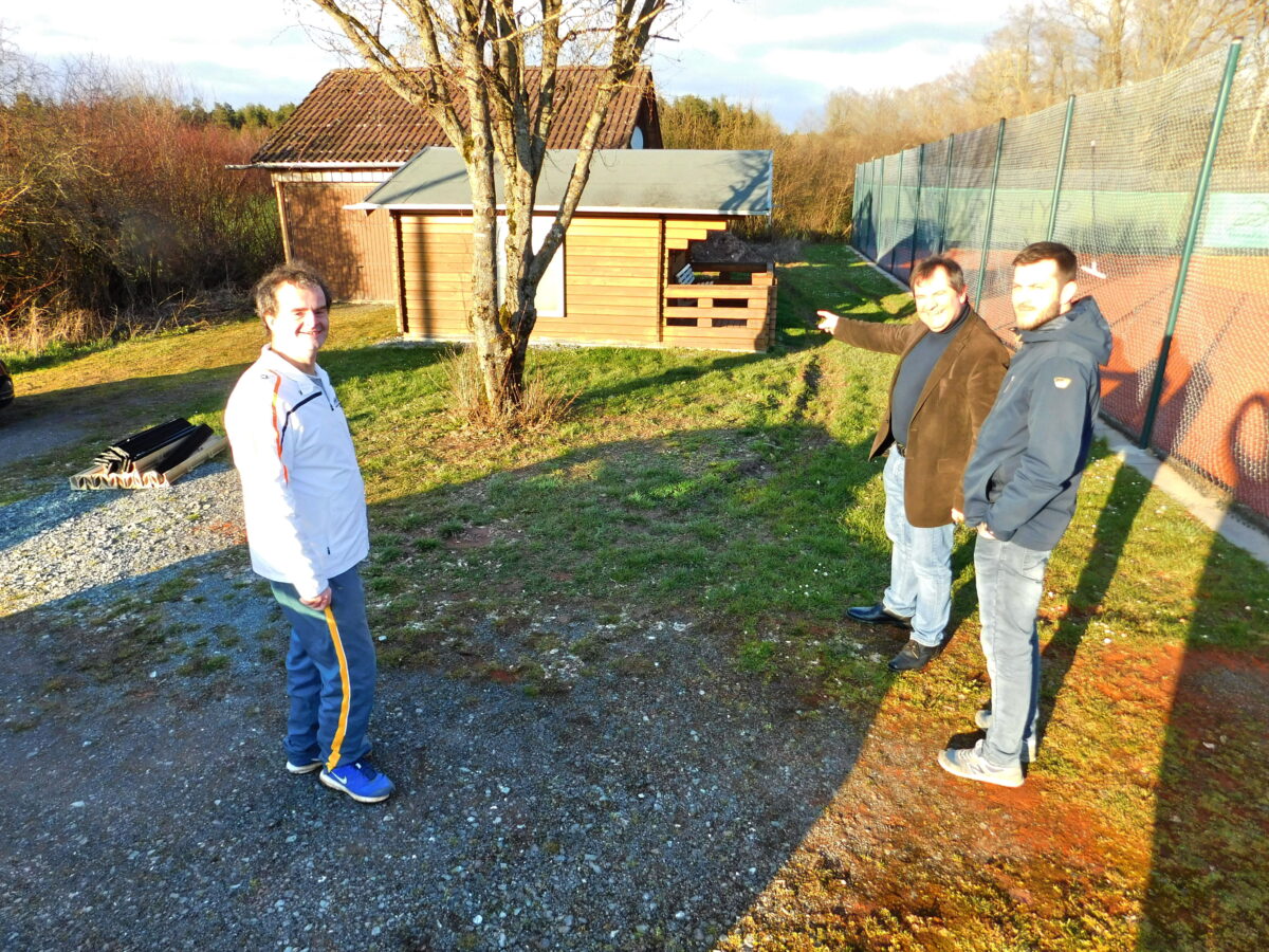 Das eigene Vereinsheim fest im Blick