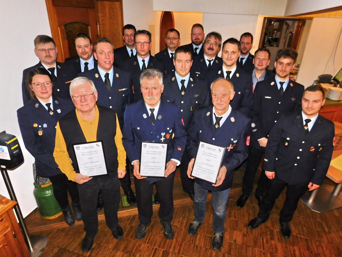 Feuerwehr Speichersdorf wählt neuen Vorsitzenden