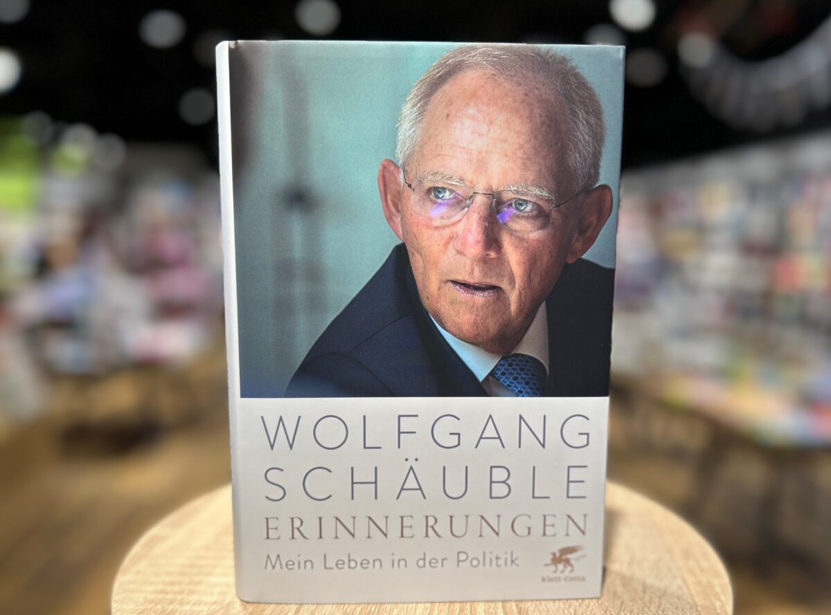 BücherECHO: Wolfgang Schäuble – Erinnerungen