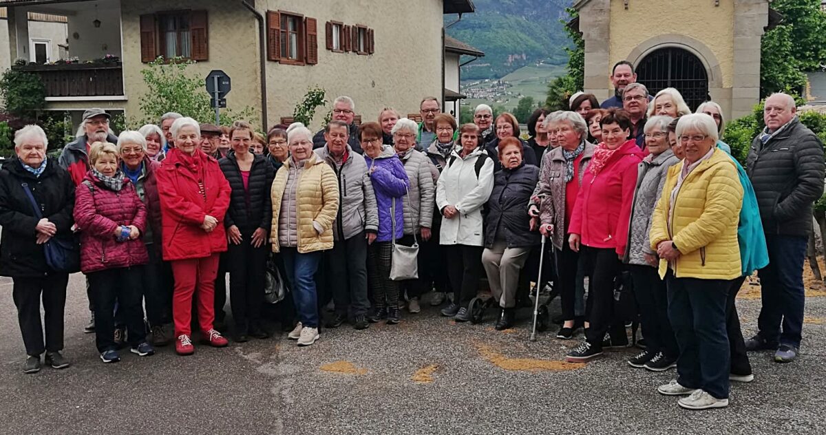 AWO Weiden entdeckt Südtirols Schönheiten