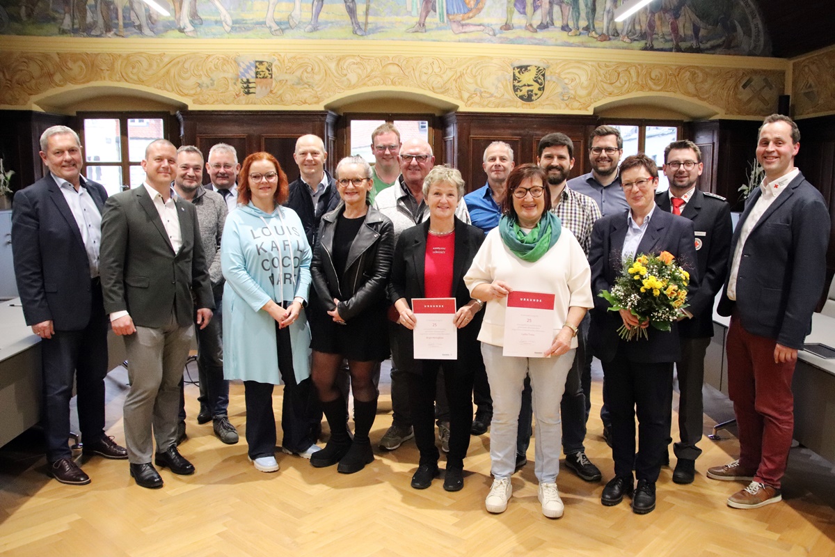Blutspenderekord in Auerbach – Lebensretter geehrt