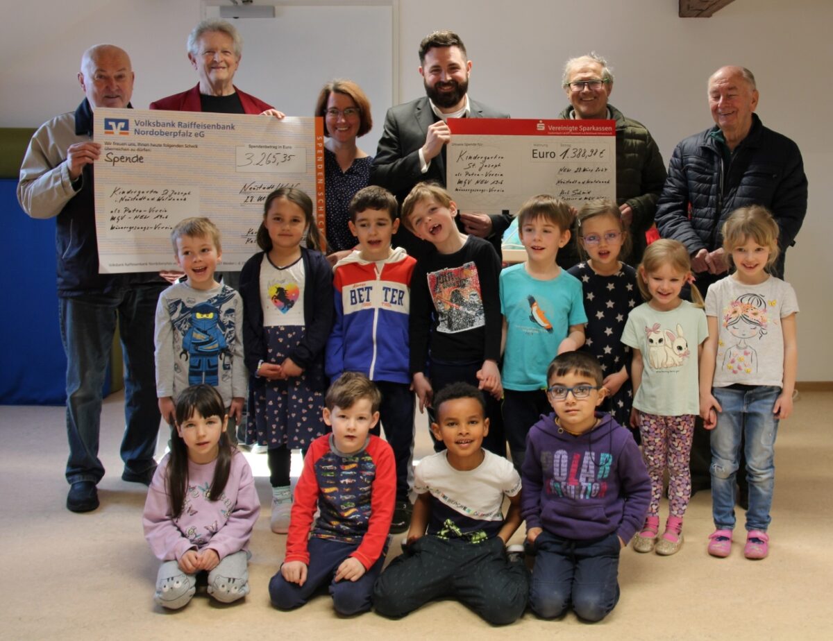 Aufgelöster Sängerbund spendet Barvermögen an die Kindertagesstätte St. Joseph