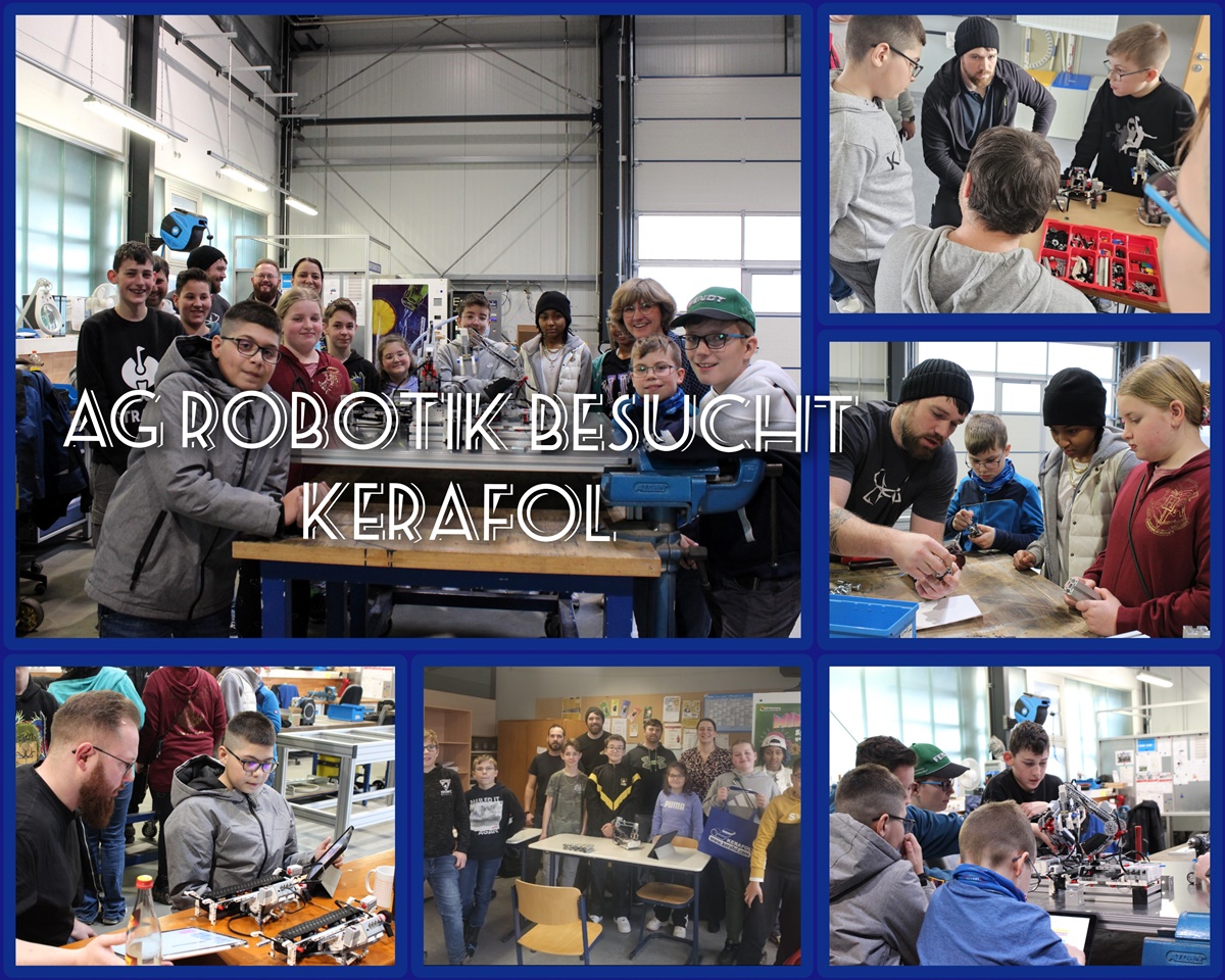 Besonderer Tag für die AG Robotik der Markus-Gottwalt-Schule