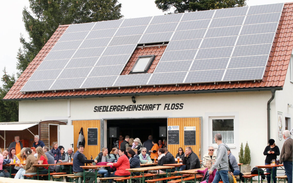 Siedlergemeinschaft Floß feiert schuldenfreie Zukunft