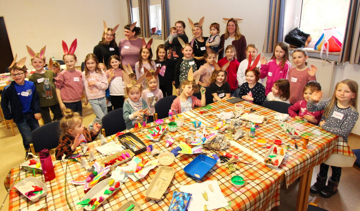 Kreative Osteraktion begeistert viele Kinder