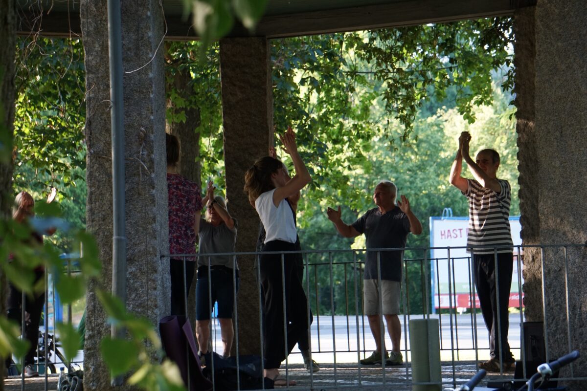 Tanzpavillon im Englischen Garten in Amberg startet – zum Mitmachen und Zuschauen