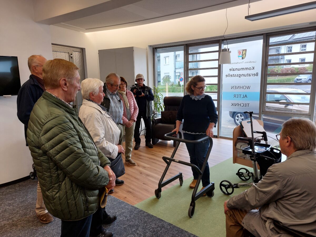 Musterwohnung in Tirschenreuth zeigt barrierefreies Wohnen