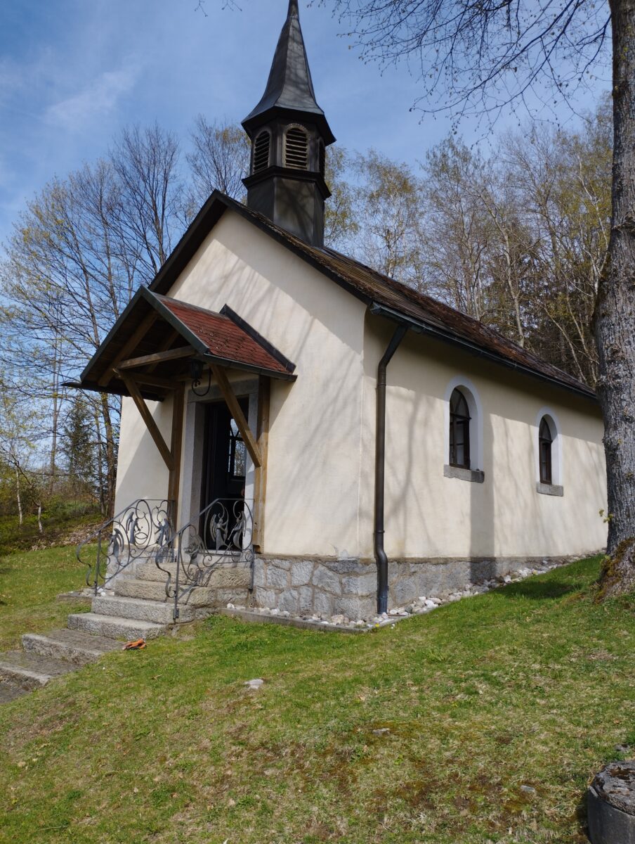 Wunderschöne Kapelle: Die Marienkapelle auf der Altglashütte