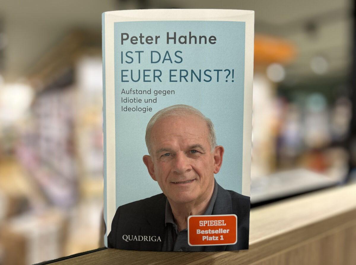 BücherECHO: Peter Hahne – Zu Recht ziemlich zornig!