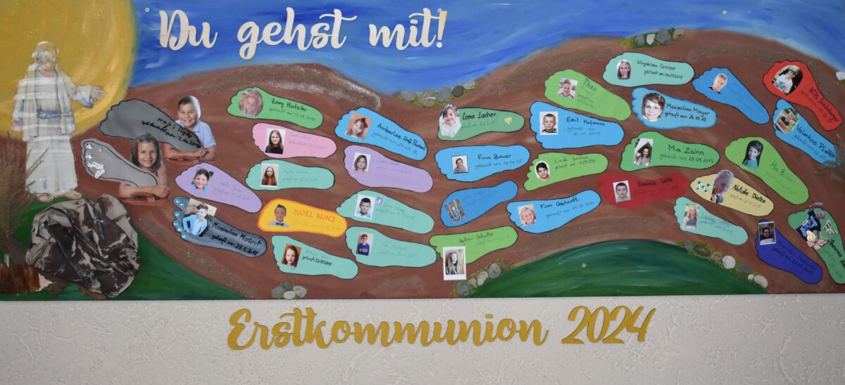 Feier der Erstkommunion: „Du gehst mit!“