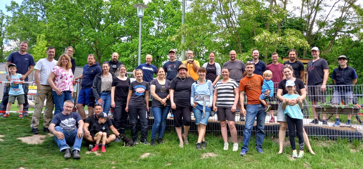 Elternprojekt „Gartengestaltung“ im BRK-Kinderhaus Wiesenwichtl