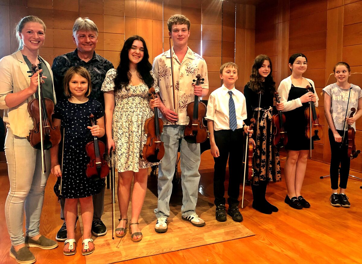 Junge Talente begeistern bei Violine-Vorspiel in Weiden