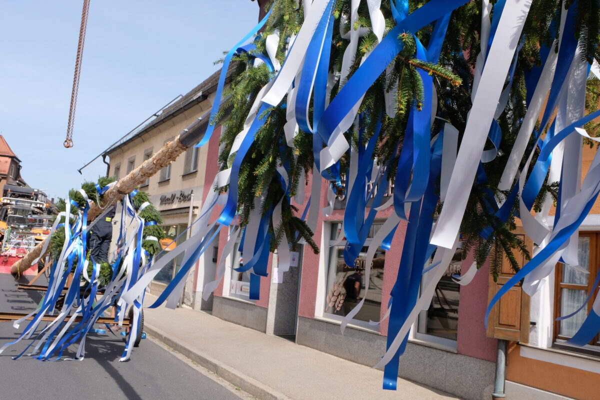 Viel los im Flosser Marktzentrum