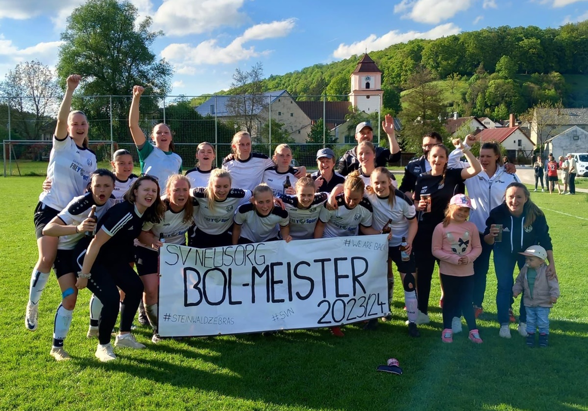 Fußballfrauen des SV Neusorg nach nur einem Jahr wieder zurück in der Landesliga