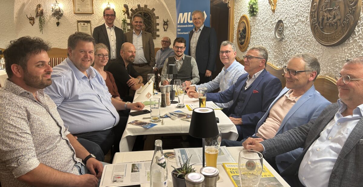 Mittelstandsunion Waldsassen bestätigt Vorstand