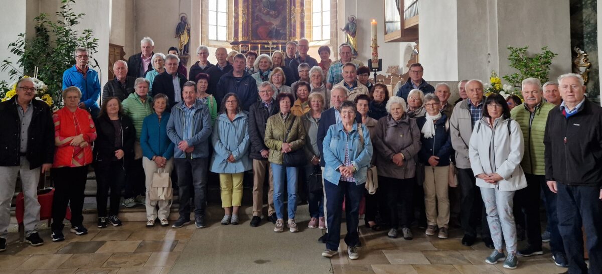 Pfarreiengemeinschaft erkundet Kloster Plankstetten und Berching