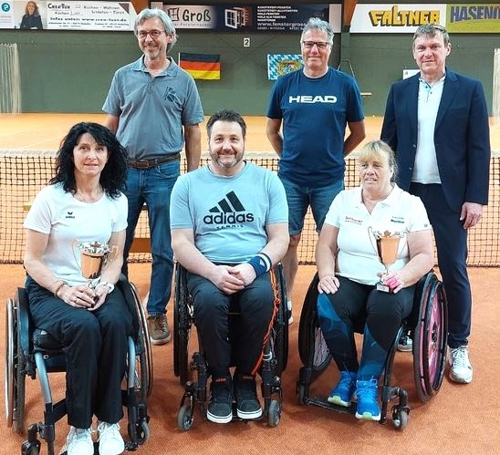 Doris Scharnagl-Lindinger gewinnt im Rollstuhltennis gleich zwei Titel