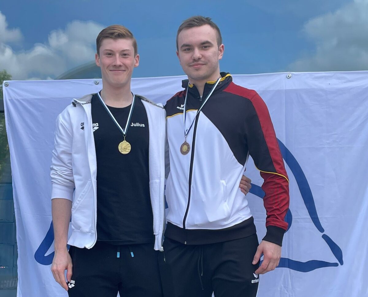 Tirschenreuther Schwimmer Fynn Legat holt Bronze bei den Süddeutschen Meisterschaften