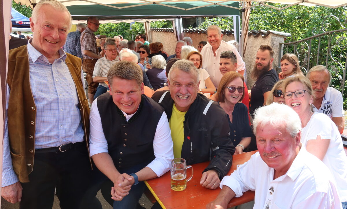 Riesenstimmung beim Tröglersrichter Dorffest der CSU Weiden-Ost