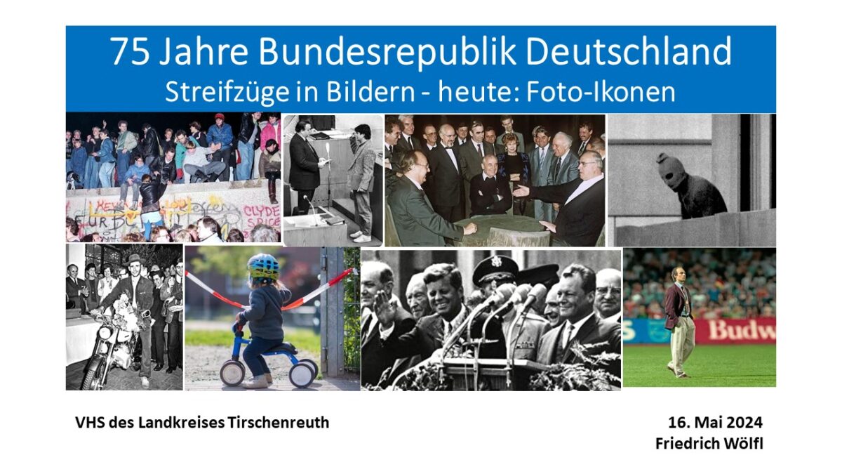 „75 Jahre Bundesrepublik Deutschland“: Pressefotos als kollektives Gedächtnis?