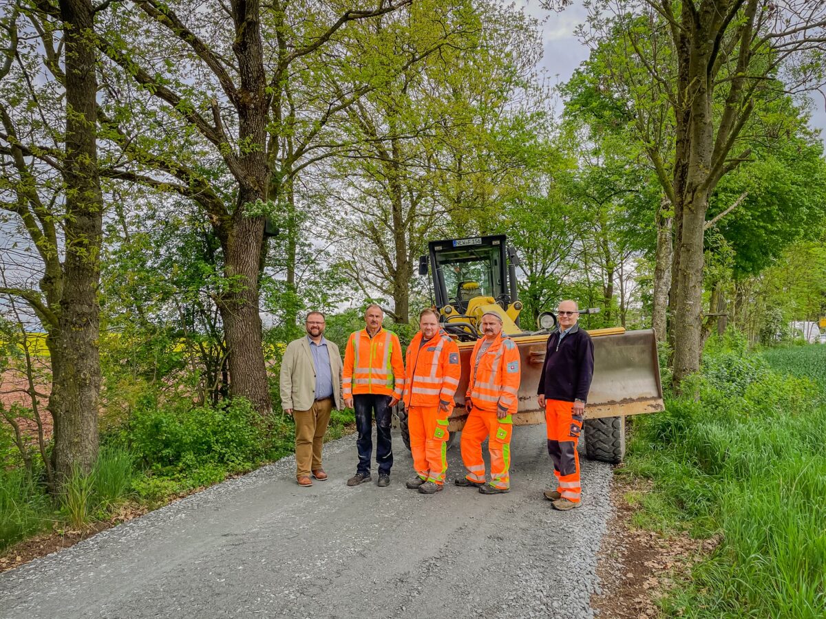 Wegebaumaßnahmen in Kastl: Drei Wege langfristig instandgesetzt