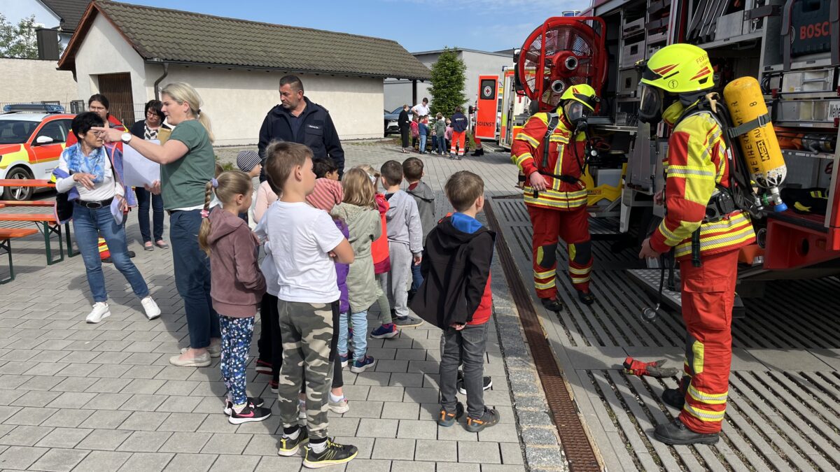 Sicherheitstag an der Grund- und Mittelschule Weiherhammer ein voller Erfolg