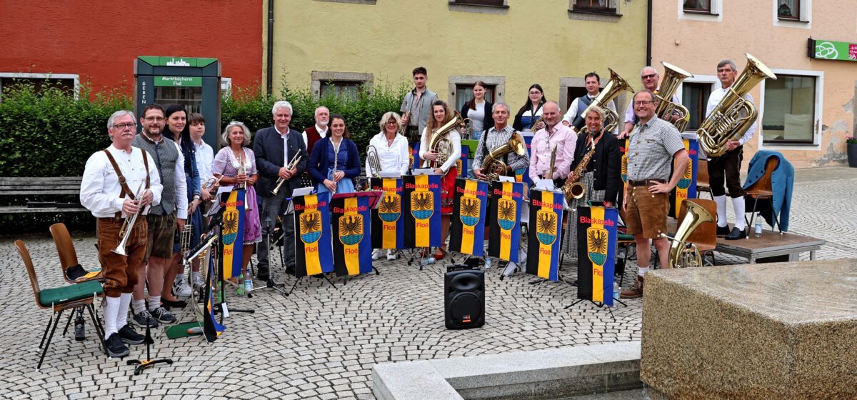 Blaskapelle Floß feiert gemeinschaftliches Comeback