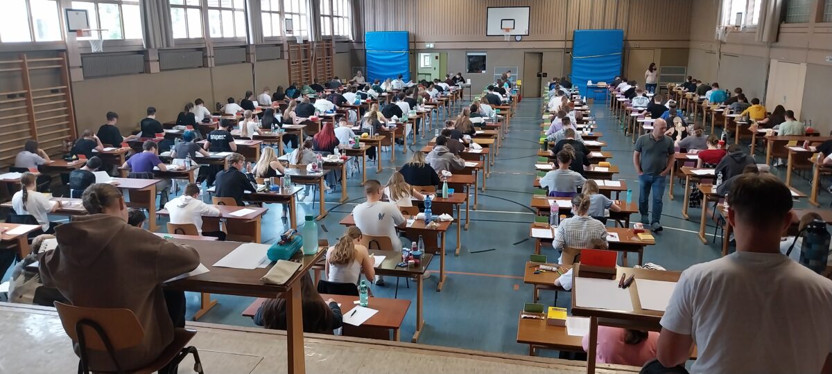 Die Abschlussprüfungen an der Realschule Kemnath haben begonnen