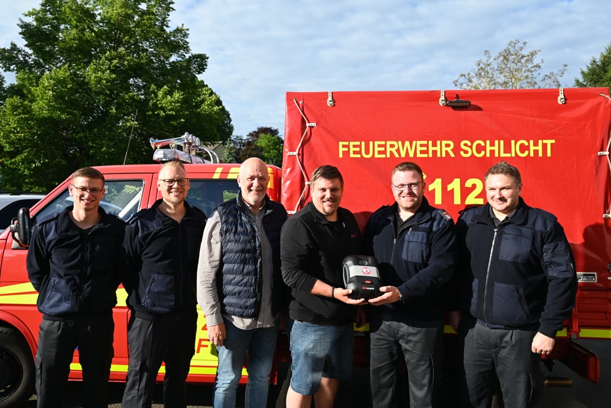 Feuerwehr Schlicht kann künftig auch im medizinischen Bereich unterstützen