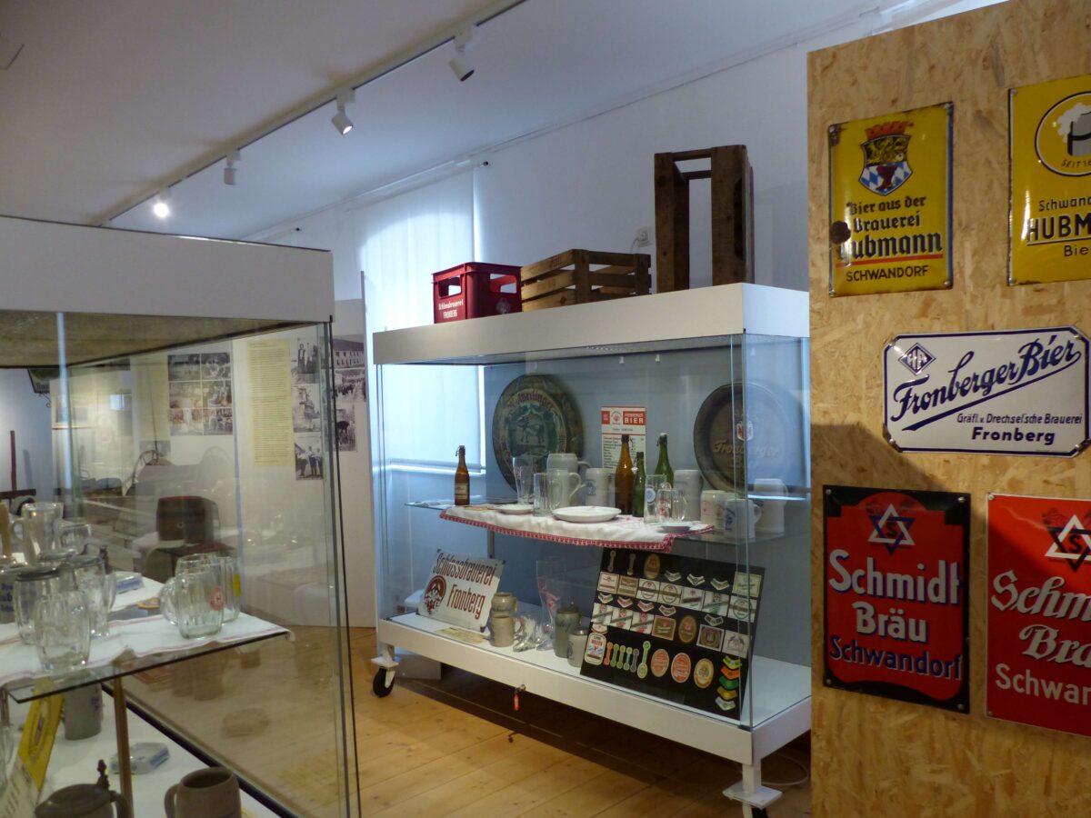 Schwandorfer Brauerei- und Wirtshausgeschichten, im Museum werden sie wieder lebendig