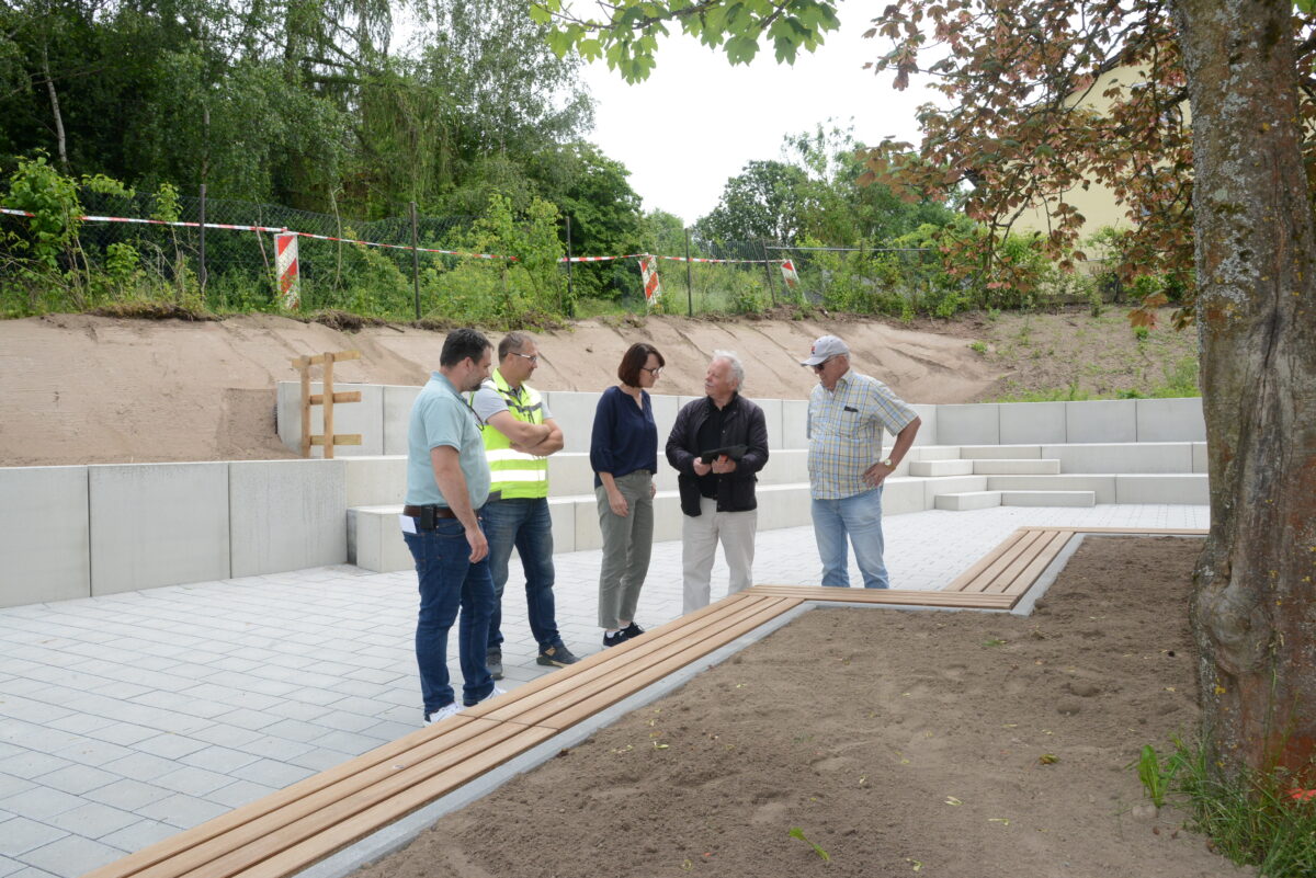 Fertigstellung des Ausbaues am Pausenhof
