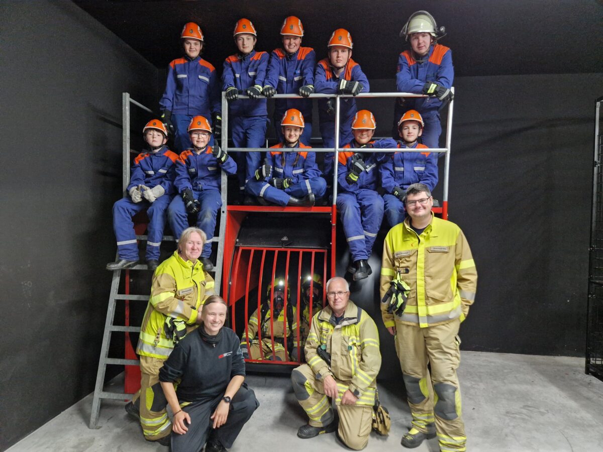 Jugendfeuerwehr 24 Stunden bereit