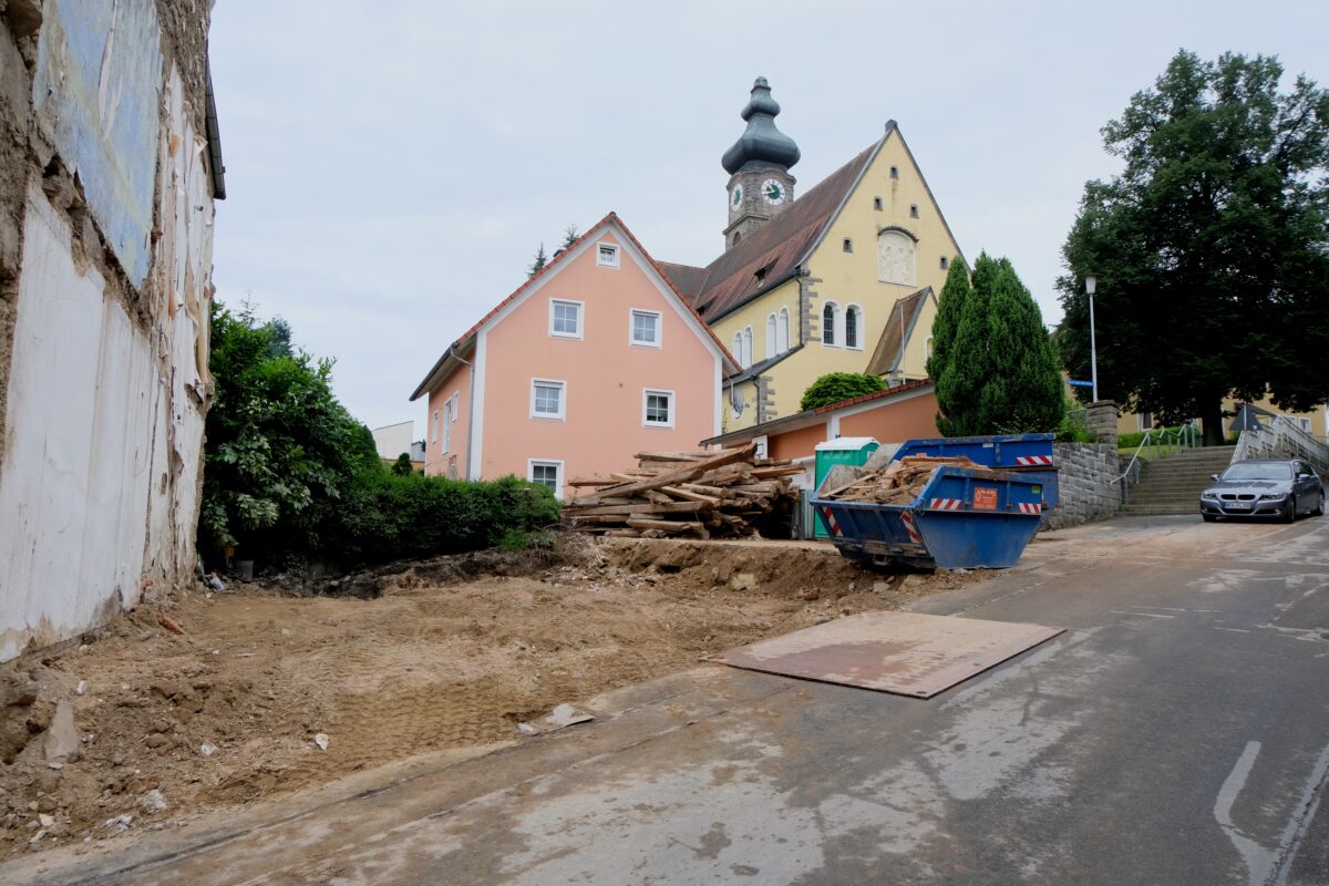 Neuer Blickfang zur katholischen Pfarrkirche