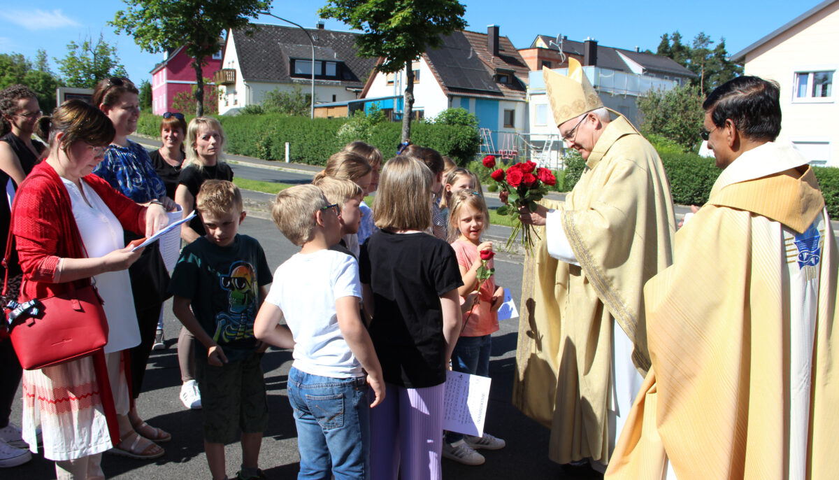 Kirchenjubiläum mit Herz in Kirchenthumbach
