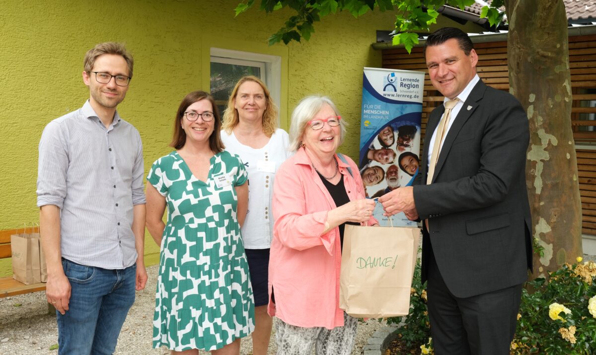 Zehn Jahre Lesepatenprojekt der Lernenden Region Schwandorf