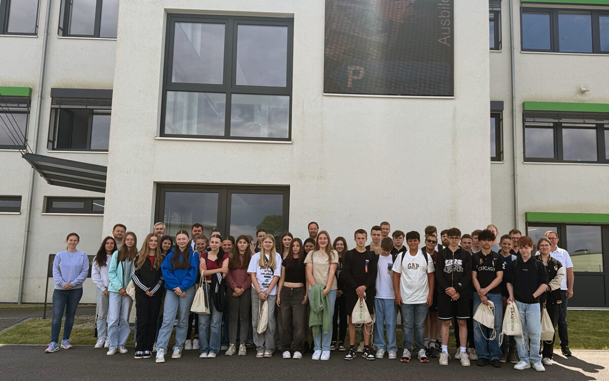 Kemnather Realschüler erleben LED-Technik