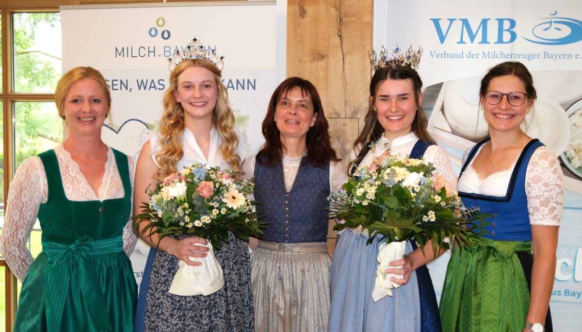 Bayerische Milchkönigin und Milchprinzessin kommen aus der Oberpfalz