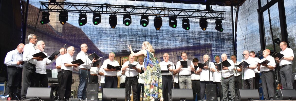 Projekt-Männerchor aus dem Städtedreick lässt sich auf verschiedenen Genres ein