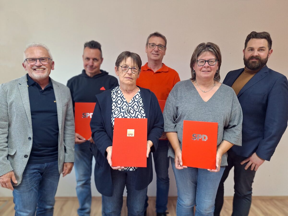 SPD Bechtsrieth-Trebsau feiert langjähriges Mitgliederengagement