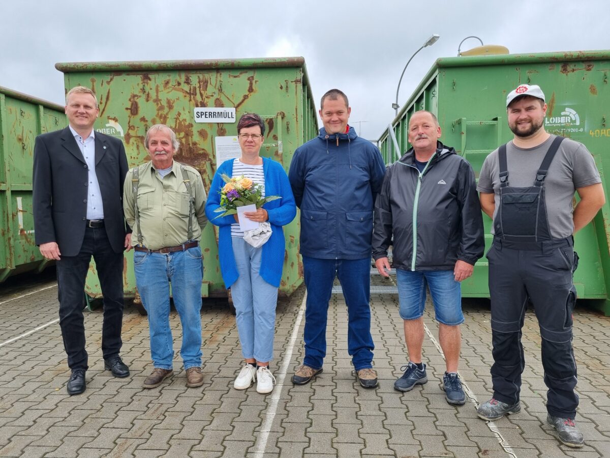 Wechsel bei den Mitarbeitern am Recyclinghof
