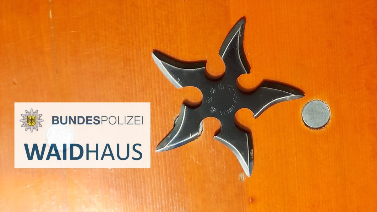 Reisende mit Wurfstern, Weed und Haftbefehl