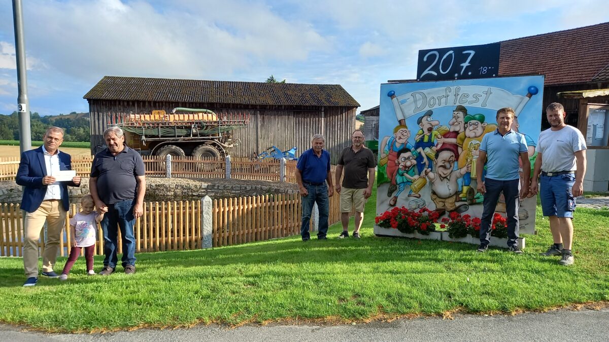 Pleisdorf feiert Dorfteicherneuerung